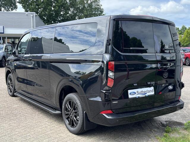 Ford TRANSIT CUSTOM 320 2.5 PHEV L2H1 Black Platinum DC | SCI | 233pk | Netto bijtelling 2025 vanaf 461,- per maand! | Driver Assistance Pack Ultimate | Dubbele Zijschuifdeuren | Ford Voorraad