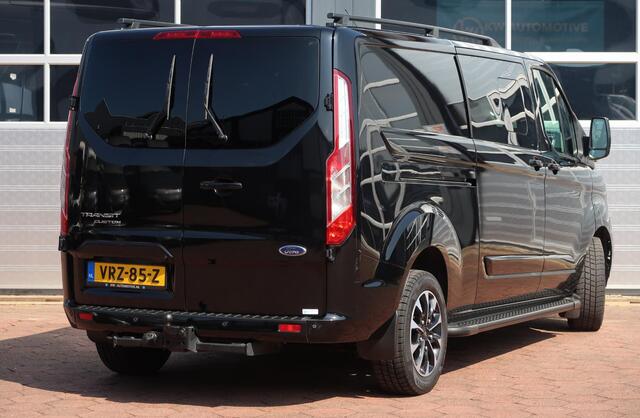 Ford TRANSIT CUSTOM 300 2.0 TDCI L2H1 Limited DC AUT/ LED/ CAMERA/ 2X DEUR/ LEDER/ ACC/ CARPLAY/ CLIMA/ TREKHAAK