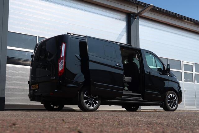 Ford TRANSIT CUSTOM 300 2.0 TDCI L2H1 Limited DC AUT/ LED/ CAMERA/ 2X DEUR/ LEDER/ ACC/ CARPLAY/ CLIMA/ TREKHAAK