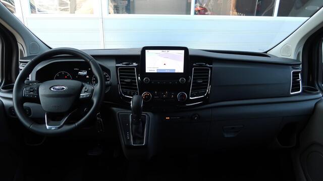 Ford TRANSIT CUSTOM 300 2.0 TDCI L2H1 Limited DC AUT/ LED/ CAMERA/ 2X DEUR/ LEDER/ ACC/ CARPLAY/ CLIMA/ TREKHAAK