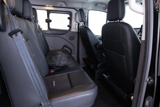 Ford TRANSIT CUSTOM 320 2.0 TDCI L2H1 Active Limited DC | Half LEDER | Dubbele SCHUIFDEUR | Trekhaak *EX.BTW*