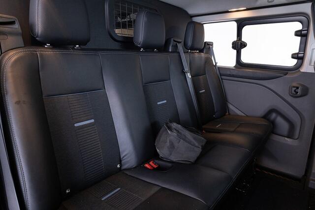 Ford TRANSIT CUSTOM 320 2.0 TDCI L2H1 Active Limited DC | Half LEDER | Dubbele SCHUIFDEUR | Trekhaak *EX.BTW*