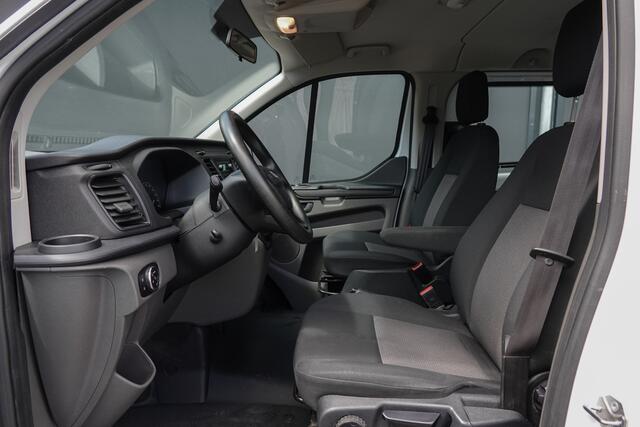 Ford TRANSIT CUSTOM L1H1 2.0Tdci 105Pk | Dubbel Cabine | Ambiente | Trekhaak | Frozen White
