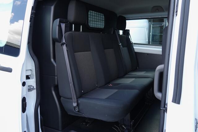 Ford TRANSIT CUSTOM L1H1 2.0Tdci 105Pk | Dubbel Cabine | Ambiente | Trekhaak | Frozen White