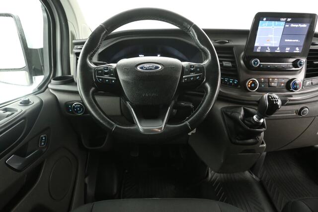 Ford TRANSIT CUSTOM 300 2.0 TDCI L2H1 Airco Cruise Carplay Navigatie PDC 3 Persoons Elektrpakket Trekhaak