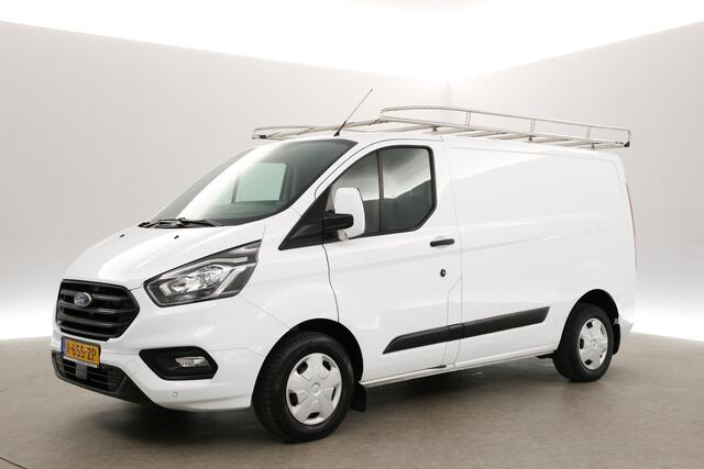 Ford TRANSIT CUSTOM 280 2.0 TDCI L1H1 Airco Cruise Kasten LED Navigatie Imperiaal 3 Persoons Inrichting PDC Trekhaak