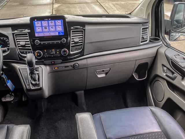 Ford TRANSIT CUSTOM 2.0 TDCI 185PK Automaat Sport Dubbele Cabine | 2X SCHUIFDEUR | SCHUIFRUITEN | BI-XENON | NAVI | CRUISE |