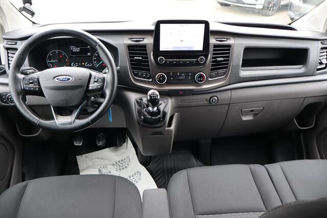 Ford TRANSIT CUSTOM 300 2.0 TDCI L2H1 Trend DC Apple Carplay, Camera, Trekhaak, Dubbel Cabine, Airco, Rechter zijdeur