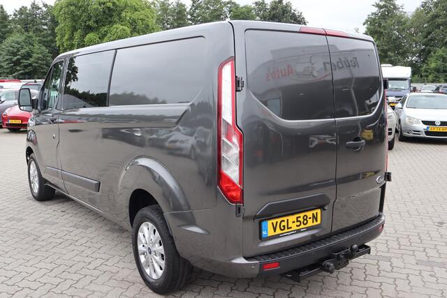 Ford TRANSIT CUSTOM 300 2.0 TDCI L2H1 Trend DC Apple Carplay, Camera, Trekhaak, Dubbel Cabine, Airco, Rechter zijdeur
