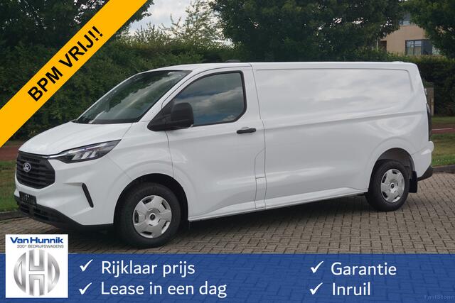 Ford TRANSIT CUSTOM 300L 170PK Trend AUT BPM VRIJ!! 13" Sync Apple CP/Android A, Camera!! NR. 405