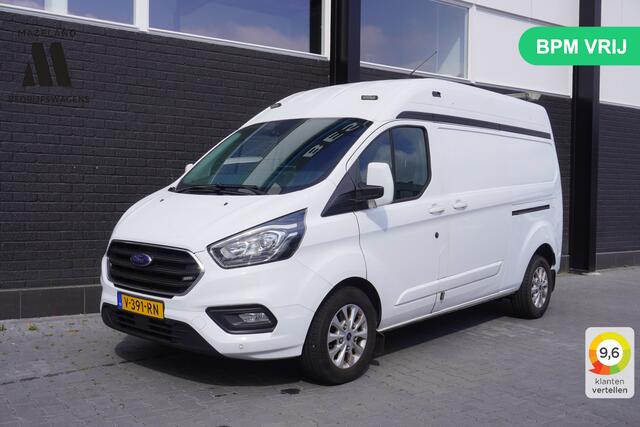 Ford TRANSIT CUSTOM 2.0 TDCI L2H2 130PK Automaat 2x schuifdeur EURO 6 - Airco - Navi - Cruise - Stoelverwarming - ¤12.900,- Excl.