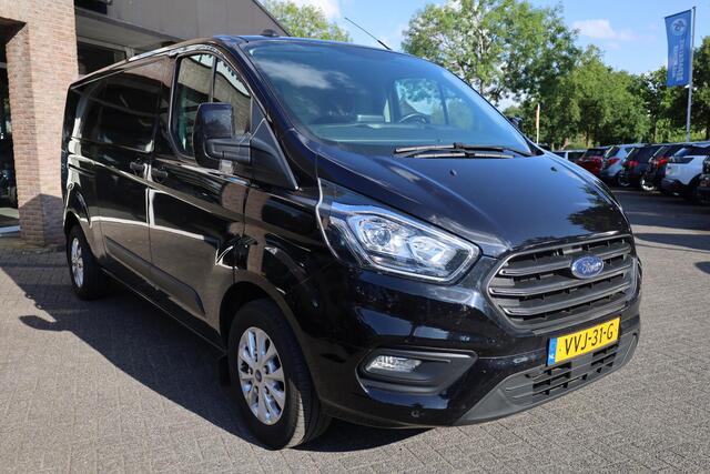 Ford TRANSIT CUSTOM 300 2.0 TDCI L2H1 TREKHAAK CARPLAY CAMERA CRUISE NAVI DAB ZIJSCHUIFDEUR DUOZIT NAP 2XPDC LMV