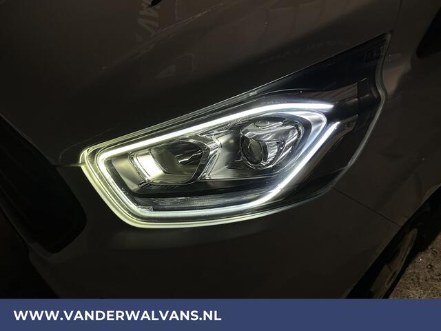 Ford TRANSIT CUSTOM 2.0 TDCI L2H1 Euro6 Airco | Camera | Navigatie | LED | Apple Carplay | 2800kg Trekvermogen Cruisecontrol, Parkeersensoren, Stoelverwarming, Verwarmde voorruit, Bijrijdersbank, Android auto