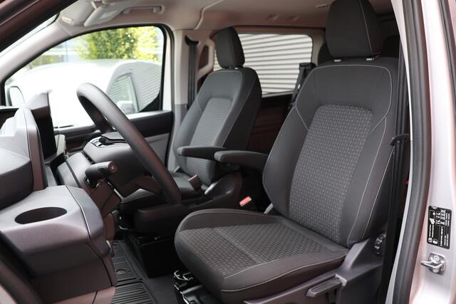 Ford TRANSIT CUSTOM 320 2.0 TDCI 150 PK L2H1 DC LIMITED | L+R Schuifdeur | Dubbel Cabine | Camera | CarPlay | Lane Assist | PDC V+A | Glaslook panelen Raptor Edition | NL Auto | 5-Zitter | Verlengde fabrieksgarantie tot 12-2029