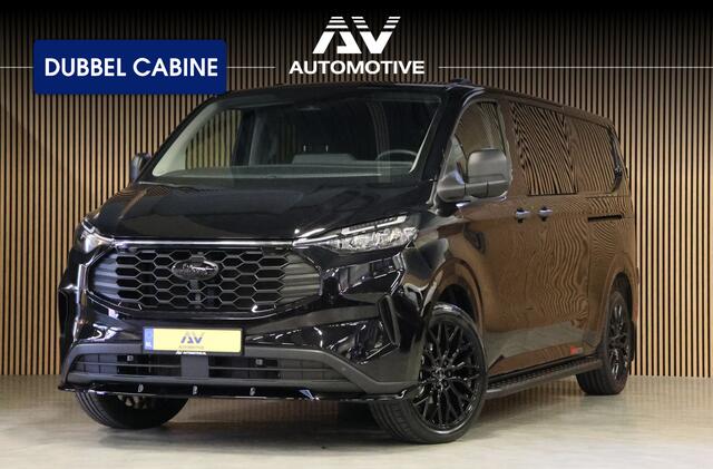 Ford TRANSIT CUSTOM 320 2.0 TDCI 150 PK L2H1 DC LIMITED | L+R Schuifdeur | Dubbel Cabine | Camera | CarPlay | Lane Assist | PDC V+A | Raptor Edition | 5-Zitter | Verlengde fabrieksgarantie tot 12-2029
