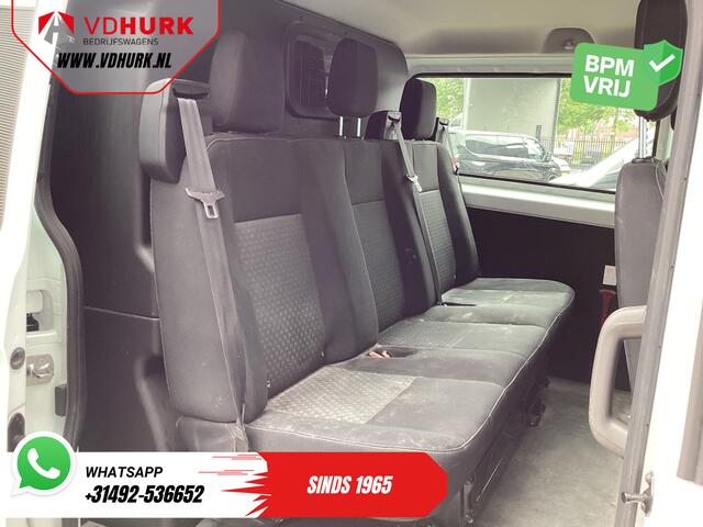 Ford TRANSIT CUSTOM 2.0 TDCI L2 Trend DC Dubbel Cabine BPM VRIJ! Stoelverw./ Carplay/ 2.7t Trekverm./ Navi/ PDC/ Cruise