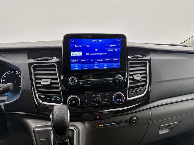 Ford TRANSIT CUSTOM 320 2.0 TDCI L2H1 DC Platinum edition Dubbele cabine Leder 2x schuifdeur Navigatie Stoelverwarming Trekhaak