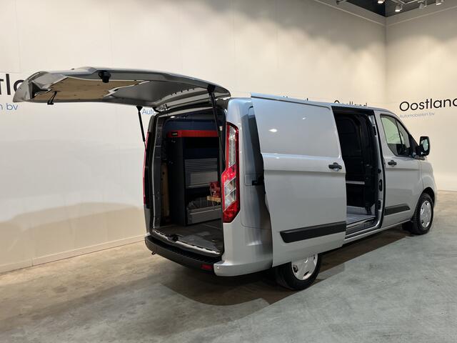 Ford TRANSIT CUSTOM 300 2.0 TDCI L1H1 Trend 130 PK Servicebus / Würth Inrichting / Euro 6 / Airco / Cruise Control / CarPlay / PDC / Navigatie / Klep / 77.000 KM !!