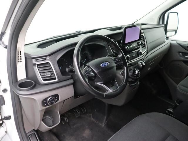Ford TRANSIT CUSTOM 2.0TDCI 130Pk Limited Dubbele Cabine | 2xSchuifdeur | Navigatie | Camera | Airco | Cruise | Trekhaak