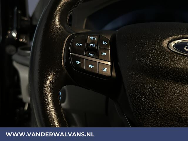 Ford TRANSIT CUSTOM 2.0 TDCI L1H1 Euro6 Airco | Camera | Navigatie | LED | Cruisecontrol | Leder Parkeersensoren, Stoelverwarming, Verwarmde voorruit, Bijrijdersbank