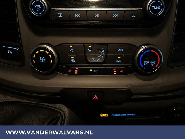 Ford TRANSIT CUSTOM 2.0 TDCI L1H1 Euro6 Airco | Camera | Navigatie | LED | Cruisecontrol | Leder Parkeersensoren, Stoelverwarming, Verwarmde voorruit, Bijrijdersbank