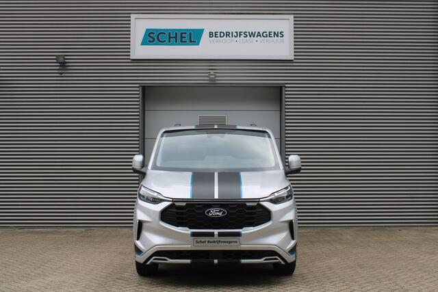 Ford TRANSIT CUSTOM 300 2.0 TDCI L2H1 Sport 170pk - 2x Schuifdeur - 19" LM velgen - ACC - Blind spot - Navi - Camera - Verwarmd stuur - Rijklaar