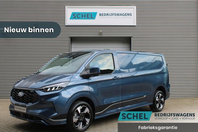 Ford TRANSIT CUSTOM 300 2.0 TDCI L2H1 Sport 170pk - 19" LM velgen - ACC - Blind spot - Navi - Camera - Verwarmd stuur - 70l tank - Rijklaar