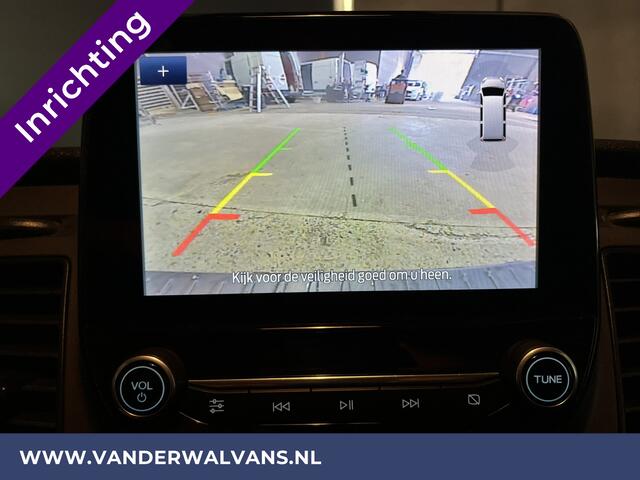 Ford TRANSIT CUSTOM 2.0 TDCI L2H1 Inrichting Euro6 Airco | Navigatie | Camera | LED | Cruisecontrol | Android Auto Parkeersensoren, Verwarmde voorruit, Stoelverwarming, Bijrijdersbank, 2800kg trekvermogen