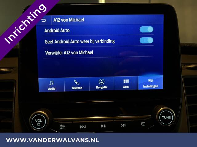 Ford TRANSIT CUSTOM 2.0 TDCI L2H1 Inrichting Euro6 Airco | Navigatie | Camera | LED | Cruisecontrol | Android Auto Parkeersensoren, Verwarmde voorruit, Stoelverwarming, Bijrijdersbank, 2800kg trekvermogen