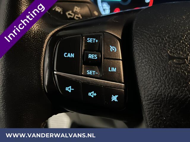 Ford TRANSIT CUSTOM 2.0 TDCI L2H1 Inrichting Euro6 Airco | Navigatie | Camera | LED | Cruisecontrol | Android Auto Parkeersensoren, Verwarmde voorruit, Stoelverwarming, Bijrijdersbank, 2800kg trekvermogen