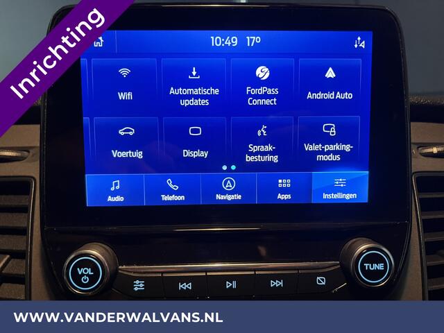 Ford TRANSIT CUSTOM 2.0 TDCI L2H1 Inrichting Euro6 Airco | Navigatie | Camera | LED | Cruisecontrol | Android Auto Parkeersensoren, Verwarmde voorruit, Stoelverwarming, Bijrijdersbank, 2800kg trekvermogen