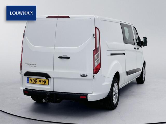 Ford TRANSIT CUSTOM 340 2.0 TDCI L2H1 170pk Dubbele Cabine Lichtmetaal Trekhaak 3400kg Achteruitrijcamera Cruise Control DC