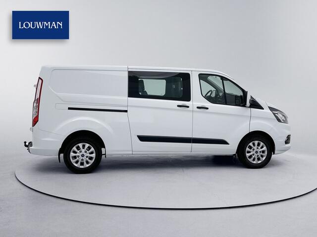 Ford TRANSIT CUSTOM 340 2.0 TDCI L2H1 170pk Dubbele Cabine Lichtmetaal Trekhaak 3400kg Achteruitrijcamera Cruise Control DC