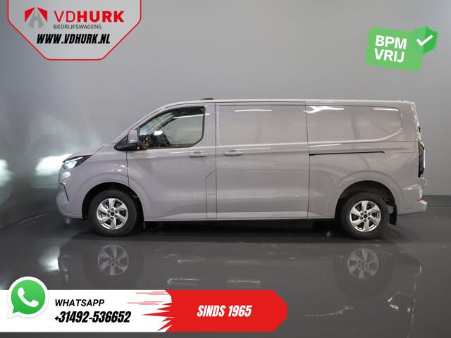 Ford TRANSIT CUSTOM 2.0 TDCI 150 pk L2 Limited BPM VRIJ! (DEMO) Garantie tot 9-29'/ LED/ 2x Schuifdeur/ Stoelverw./ Carplay/ Camera/ PDC/ LMV/ Cruise/ Inductie lader/ Rij Assist
