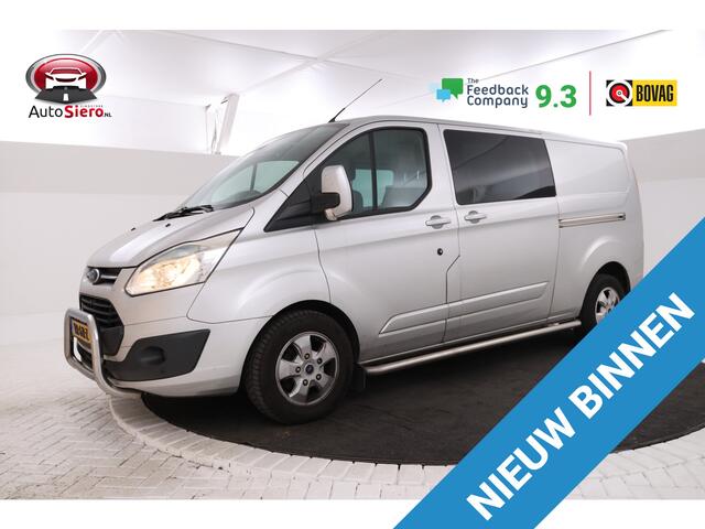 Ford TRANSIT CUSTOM 290 2.2 TDCI L2H1 Limited DC Dubbel cabine, Leer, Trekhaak!