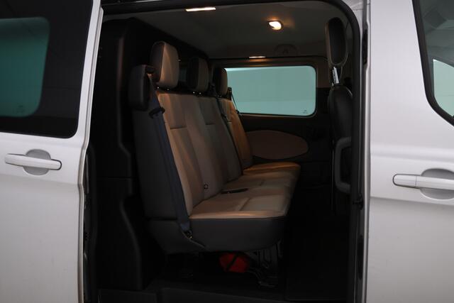 Ford TRANSIT CUSTOM 290 2.2 TDCI L2H1 Limited DC Dubbel cabine, Leer, Trekhaak!