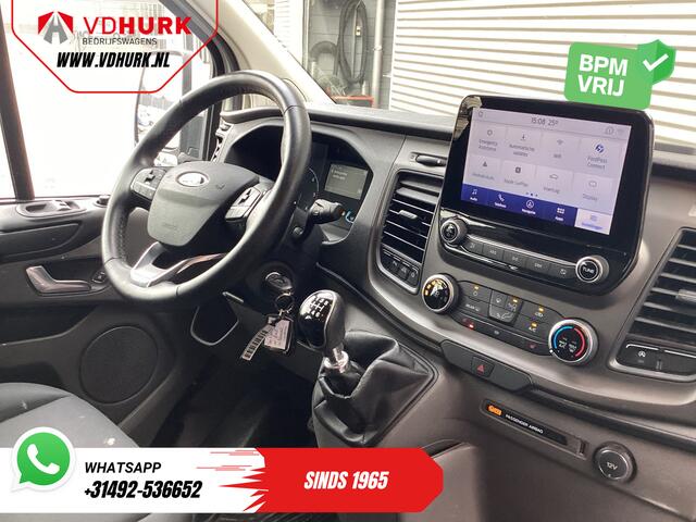 Ford TRANSIT CUSTOM 2.0 TDCI L2 Trend DC Dubbel Cabine BPM VRIJ! NL Auto/ Stoelverw./ Carplay/ 2.7t Trekverm./ Navi/ PDC/ Cruise