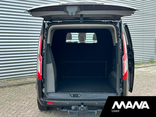 Ford TRANSIT CUSTOM Tourneo 320 2.0TDCI L2H1 185PK DC automaat Leer Trekhaak 2x Schuifdeur