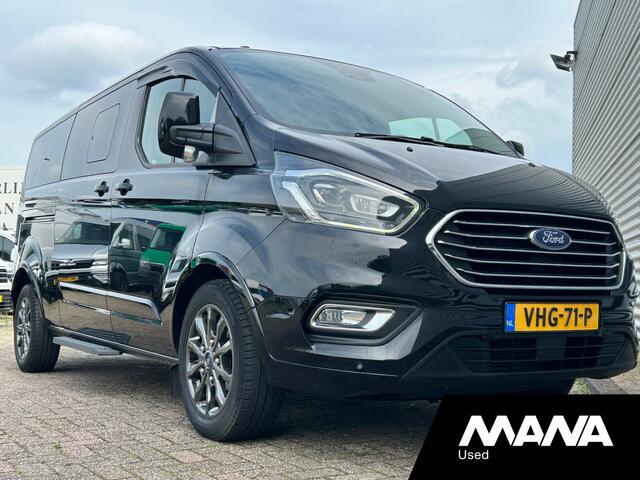 Ford TRANSIT CUSTOM Tourneo 320 2.0TDCI L2H1 185PK DC automaat Leer Trekhaak 2x Schuifdeur