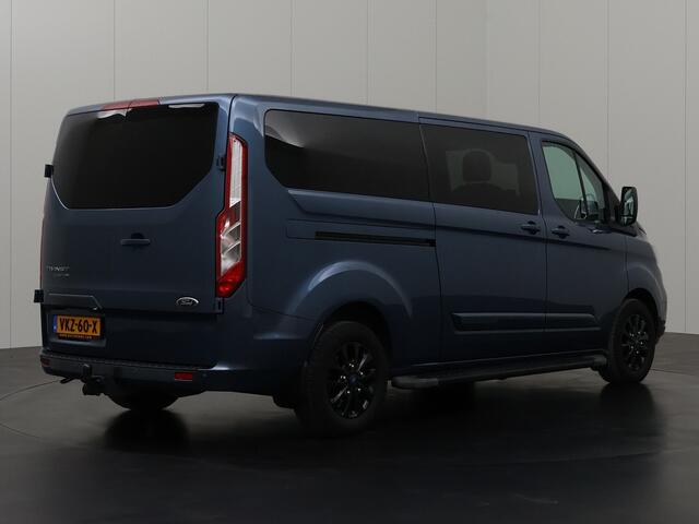 Ford TRANSIT CUSTOM 2.0TDCI Lang Automaat Dubbele Cabine Platinum Edition | Leder | Navigatie | Camera | Trekhaak | 2xSchuifdeur