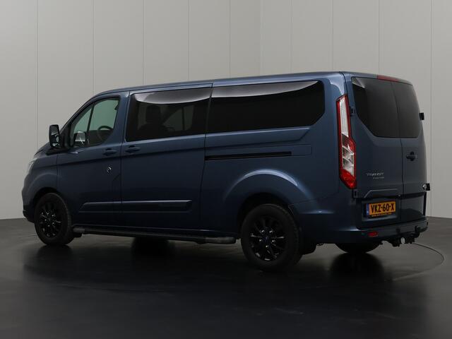 Ford TRANSIT CUSTOM 2.0TDCI Lang Automaat Dubbele Cabine Platinum Edition | Leder | Navigatie | Camera | Trekhaak | 2xSchuifdeur