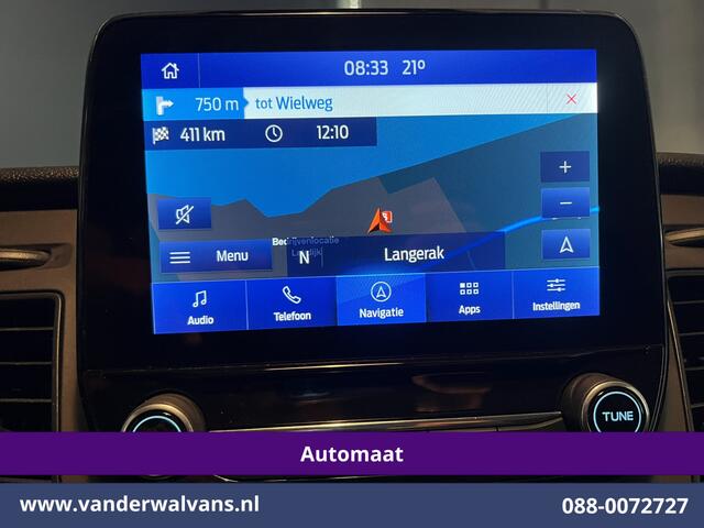 Ford TRANSIT CUSTOM 2.0 TDCI 131pk Automaat L1H1 Euro6 Airco | Camera | Navigatie | LED | Apple Carplay | LM velgen Android Auto, Cruisecontrol, Parkeersensoren, Stoelverwarming, Verwarmde voorruit