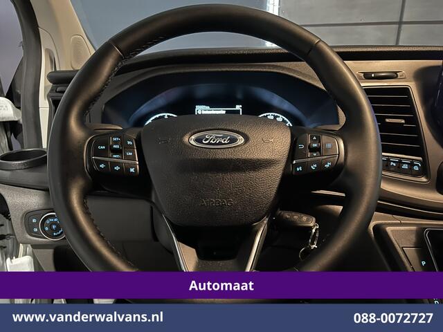Ford TRANSIT CUSTOM 2.0 TDCI 131pk Automaat L1H1 Euro6 Airco | Camera | Navigatie | LED | Apple Carplay | LM velgen Android Auto, Cruisecontrol, Parkeersensoren, Stoelverwarming, Verwarmde voorruit
