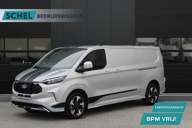 Ford TRANSIT CUSTOM 300 2.0 TDCI L2H1 Sport 170pk - 2x Schuifdeur - ACC - 19'' LM Velgen - 70L Tank - Navi - Camera - Stoel & Stuurverwarming - Blind Spot - Rijklaar