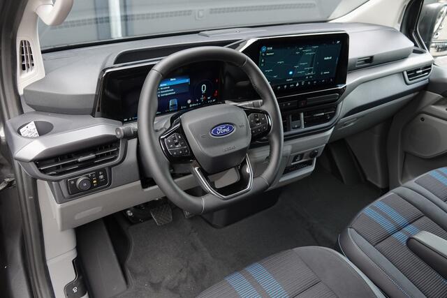 Ford TRANSIT CUSTOM L2H1 2.5 PHEV 233Pk | Sport | Plug In Hybrid | B&O Sound | 360° Camera | 2xschuifdeur | Trekhaak | 19'' Magnetic Grey