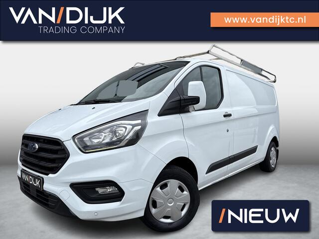 Ford TRANSIT CUSTOM 300 2.0 TDCI L2H1 Trend ?Euro 6 ?3-persoons ?Airco ?Cruise ?Apple CarPlay Android Auto ?Parkeersensoren ?Trekhaak