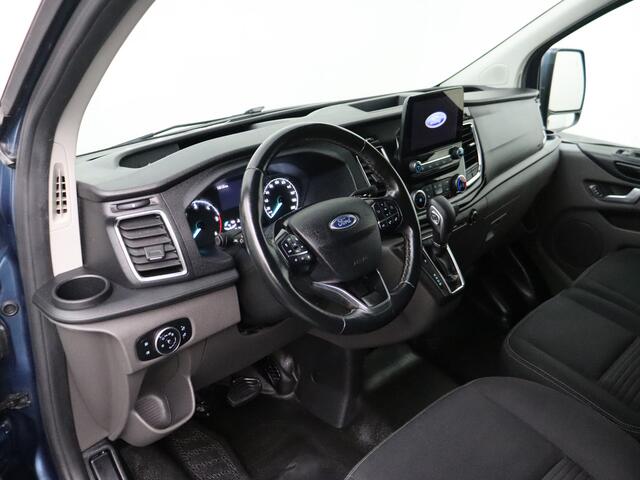 Ford TRANSIT CUSTOM 2.0TDCi 170PK Automaat Limited | Dakdraagsysteem | Navigatie | Camera | Airco | Trekhaak | Cruise | 3-Persoons
