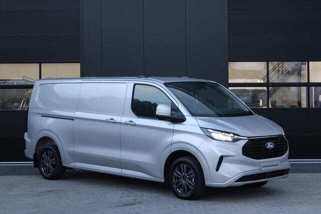 Ford TRANSIT CUSTOM 320 2.0 TDCI L2H1 Limited 170pk - 2x Schuifdeur - Adaptive Cruise - Blind spot - Navigatie - Camera - Draadloos laden - Stoelverwarming - Rijklaar