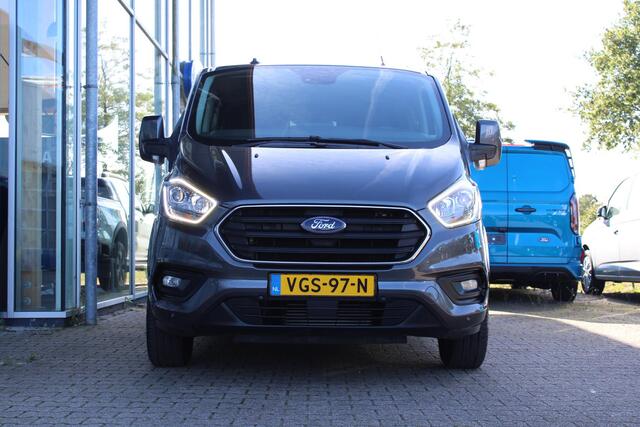 Ford TRANSIT CUSTOM 300 2.0 TDCI L2H1 Limited DC | Zeer Netjes! | Goed Onderhouden | Trekhaak | Dubbele Cabine | Cruise Control | Navigatie |