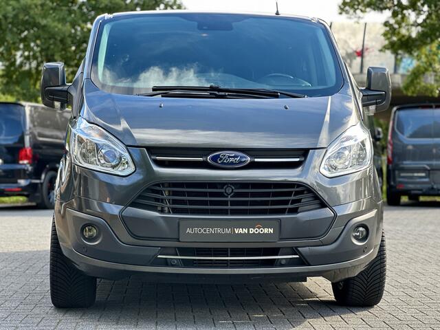 Ford TRANSIT CUSTOM 310 2.0 TDCI 170pk | Dubbel Cab | Gereviseerde motor | Marge, geen btw | 2x schuifdeur | LM velgen | Camera